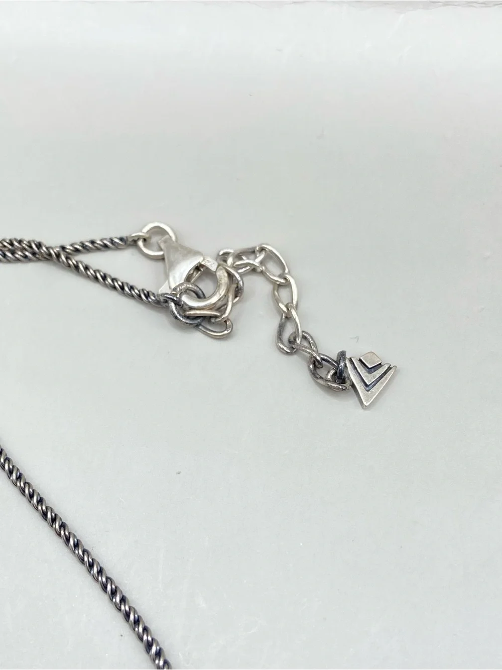Silpada Sterling Circle Swirl Necklace